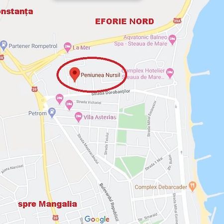 Casa Nursil Hotel Eforie Nord Buitenkant foto