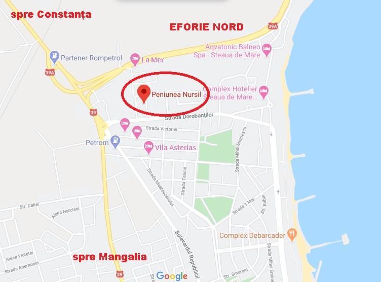 Casa Nursil Hotel Eforie Nord Buitenkant foto